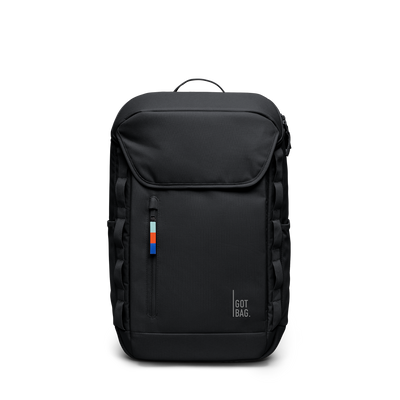 PRO PACK backpack in black (Black), front view.