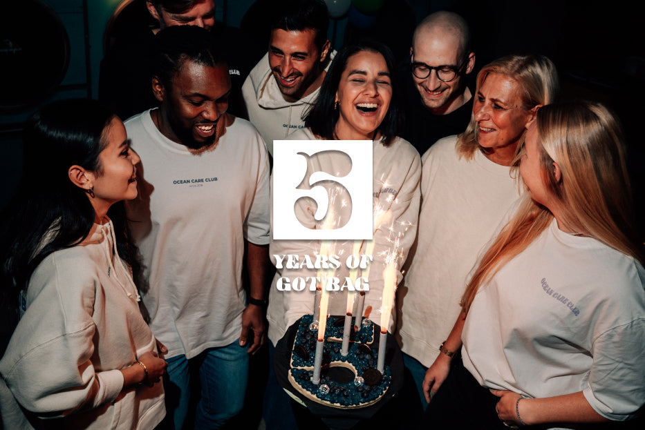 Celebrating 5 Years of Sustainability: GOT BAG's Birthday Extravaganza!
