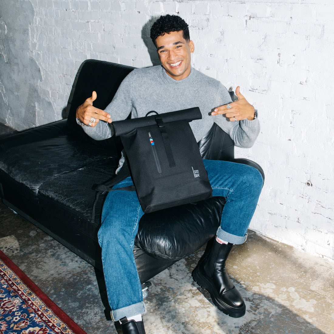 GOT BAG - World's first backpack made of recycled ocean plastic