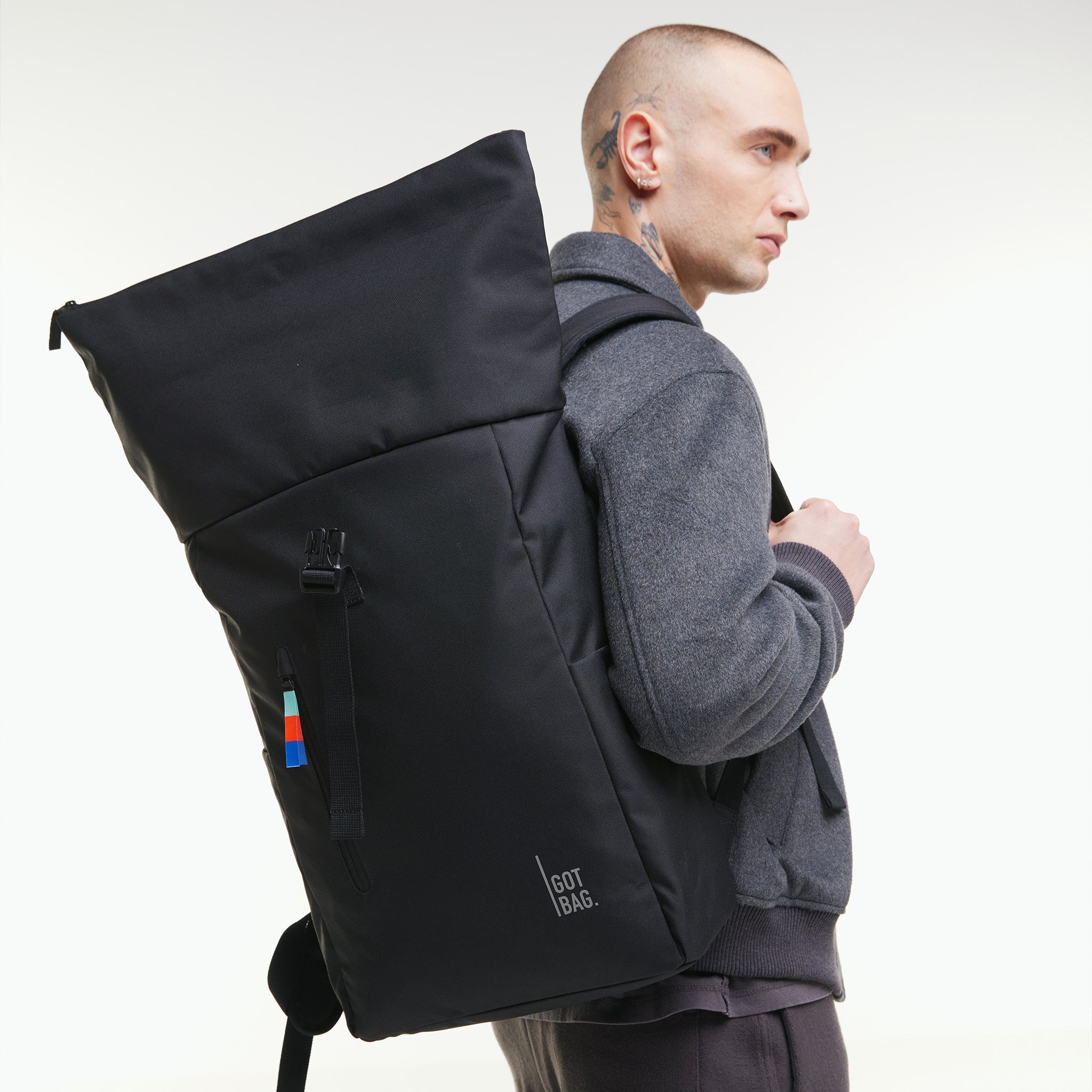 GOTBAG/ROLLTOP EASY バックパックイージー シャーク/バッグ