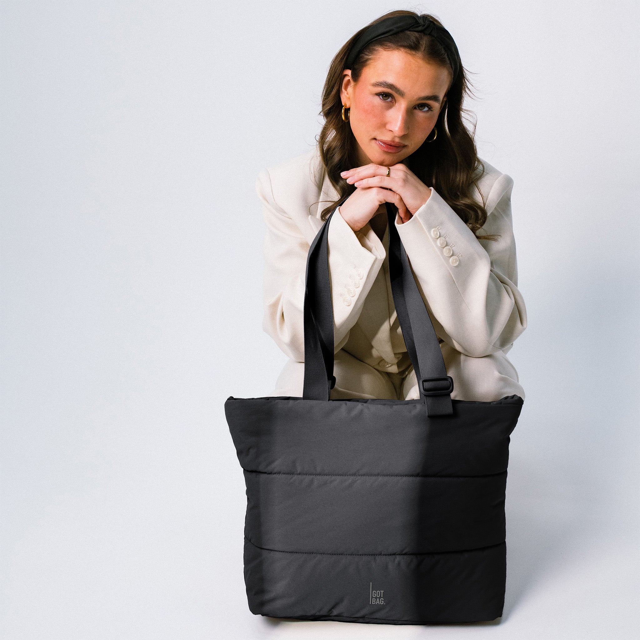 PUFFER TOTE BAG