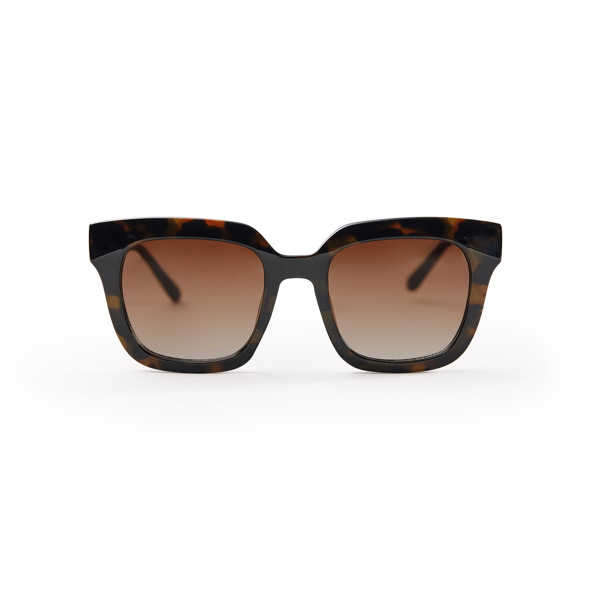RE SHADES NO 06 RE:SHADE in tortoise, studio shot, front view.