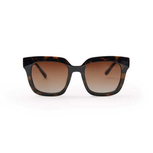 RE SHADES NO 06 RE:SHADE in tortoise, studio shot, front view.