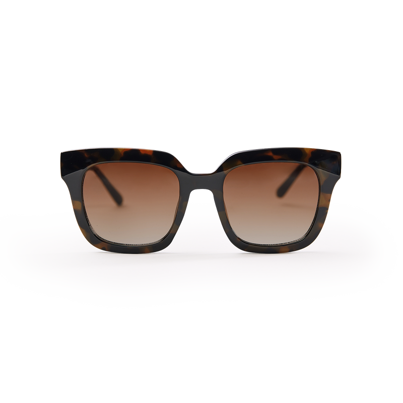 RE SHADES NO 06 RE:SHADE in tortoise, studio shot, front view.