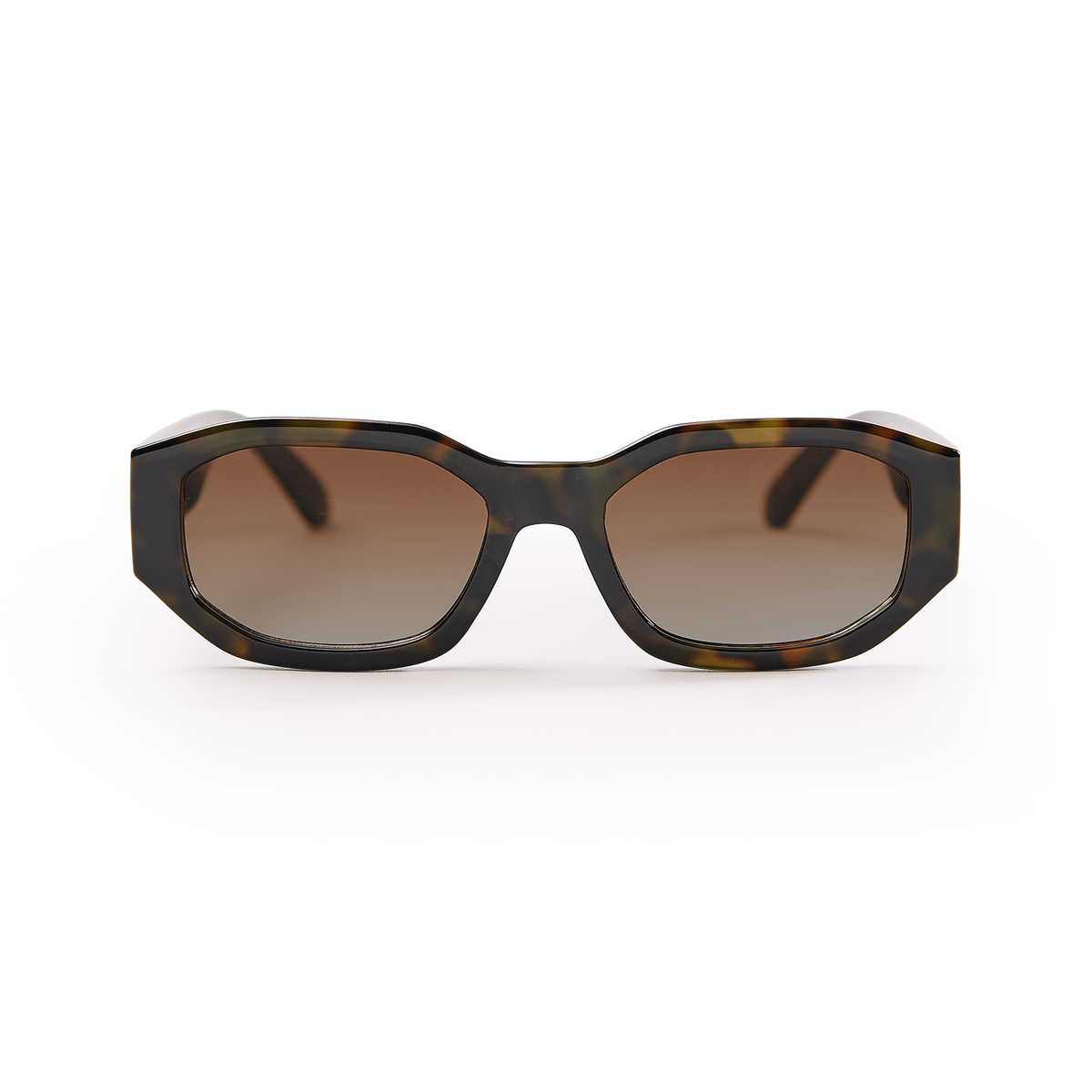 RE SHADES NO.07 RE:SHADE in tortoise, studio shot, front view.
