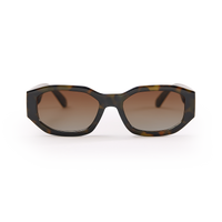 RE SHADES NO.07 RE:SHADE in tortoise, studio shot, front view.