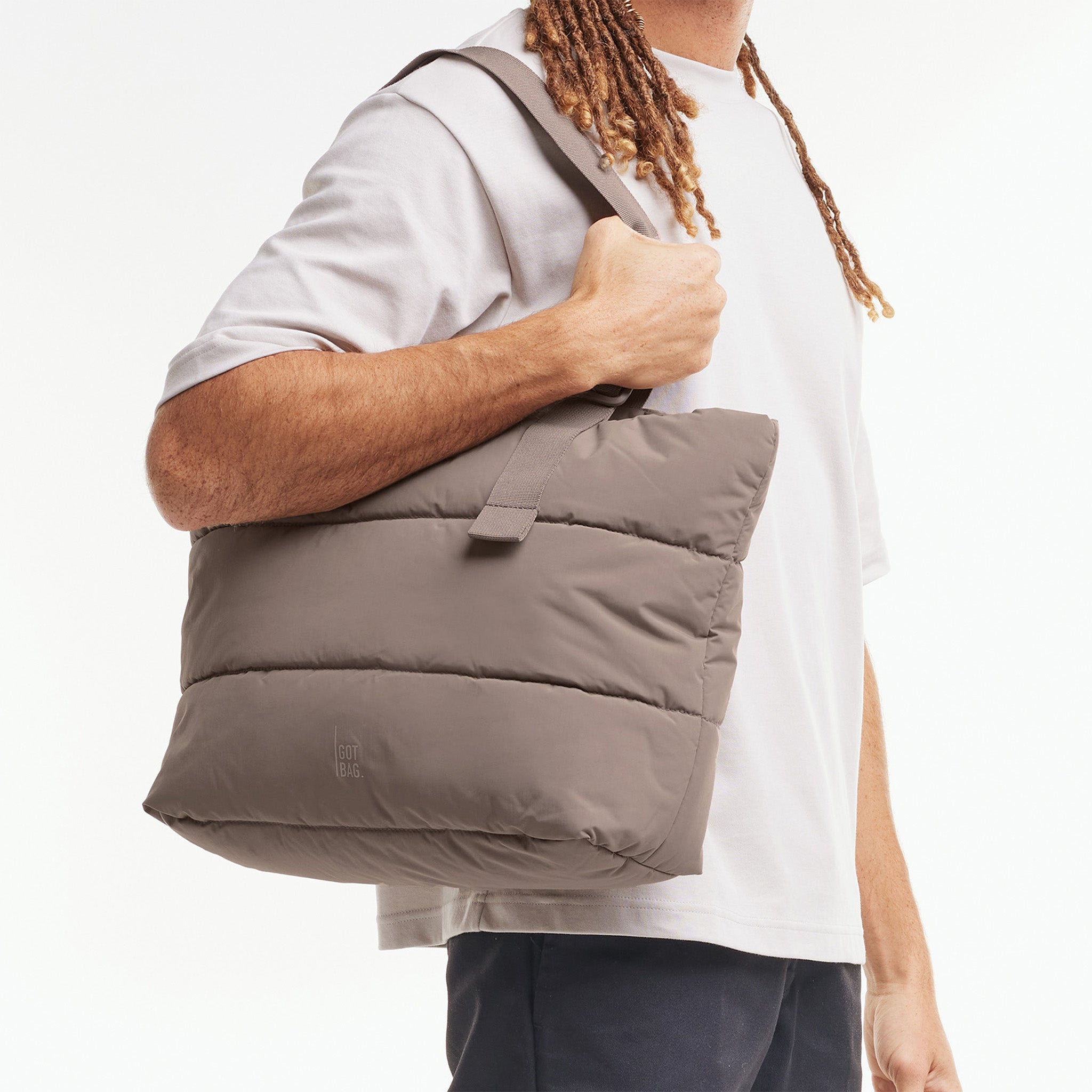 PUFFER TOTE BAG