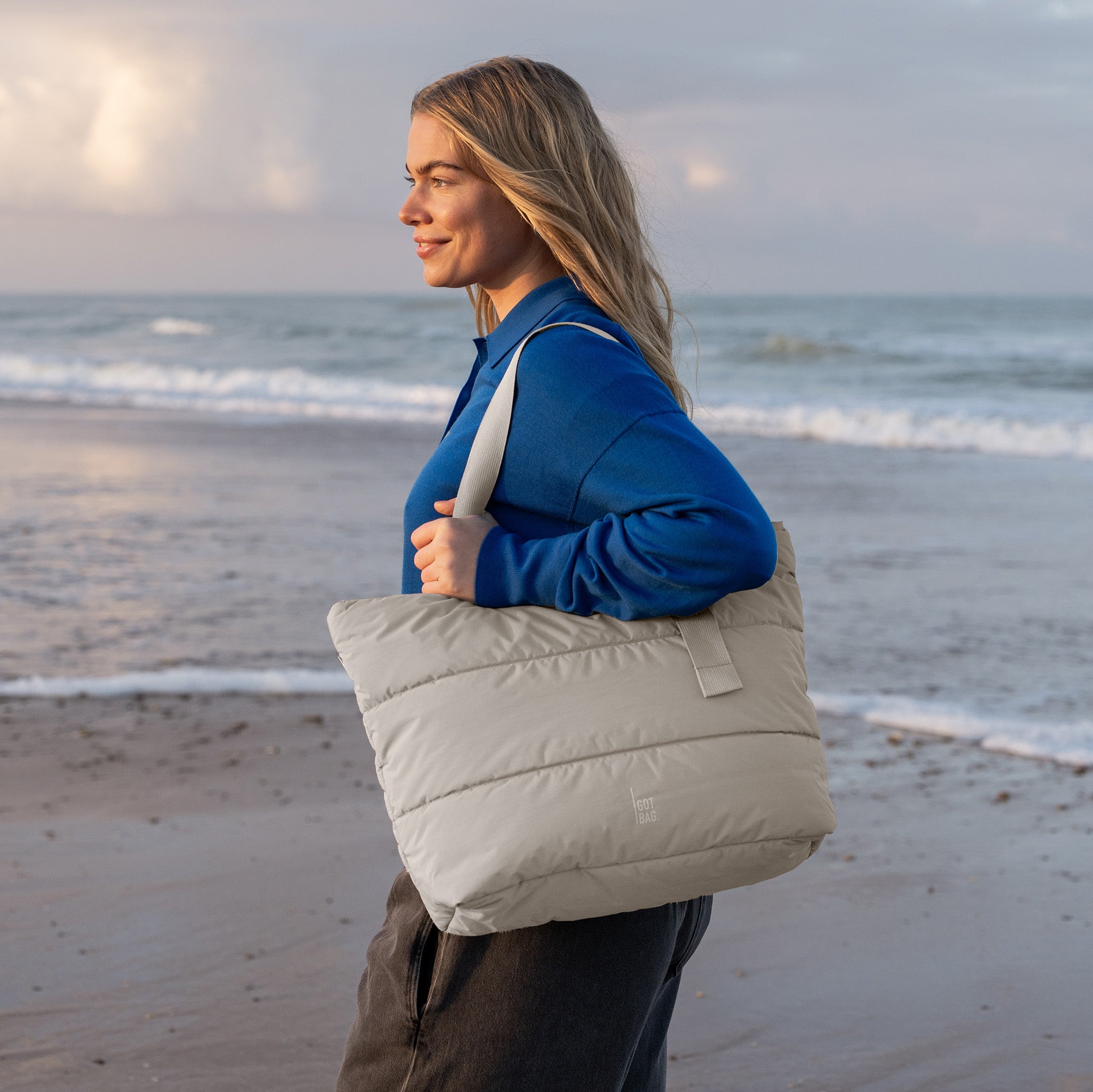 PUFFER TOTE BAG