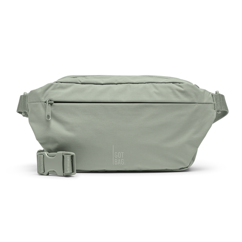 ADAPT SLING BAG bag in bass (Sage Green), studio shot, front view.