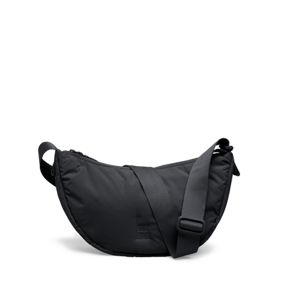 CLOUD MOON BAG bag in black (Black), studio shot, front view.