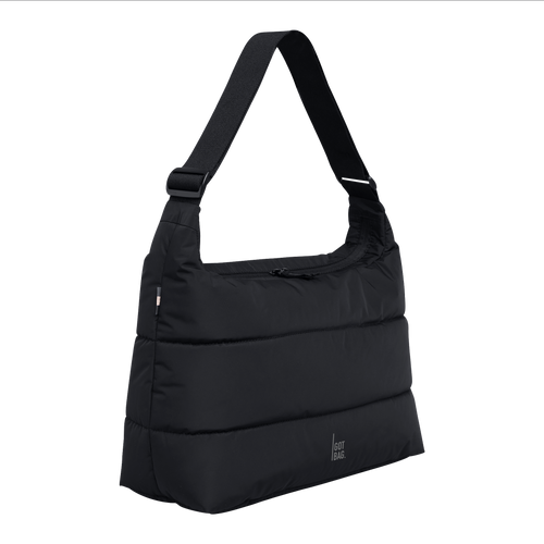 ショルダーバッグ・ポシェット MERY BUBBLE SQUARE SHOULDER BAG (BLACK) PUFFER_SQUARE_BAG_black_02-