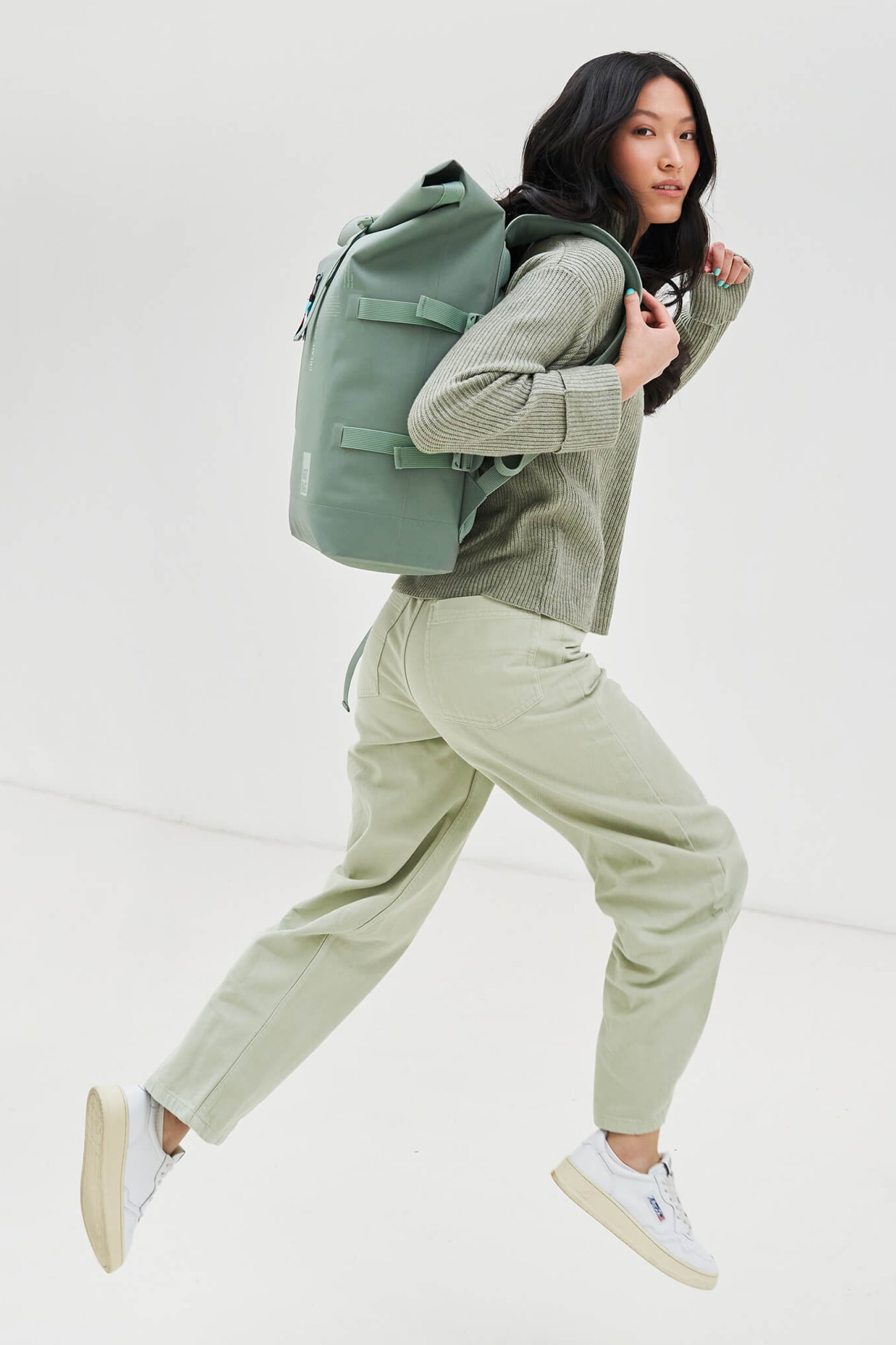 Deluxe Backpack Made From Recycled Plastic Bags